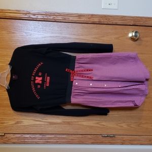 Nebraska Huskers shirt dress🌽